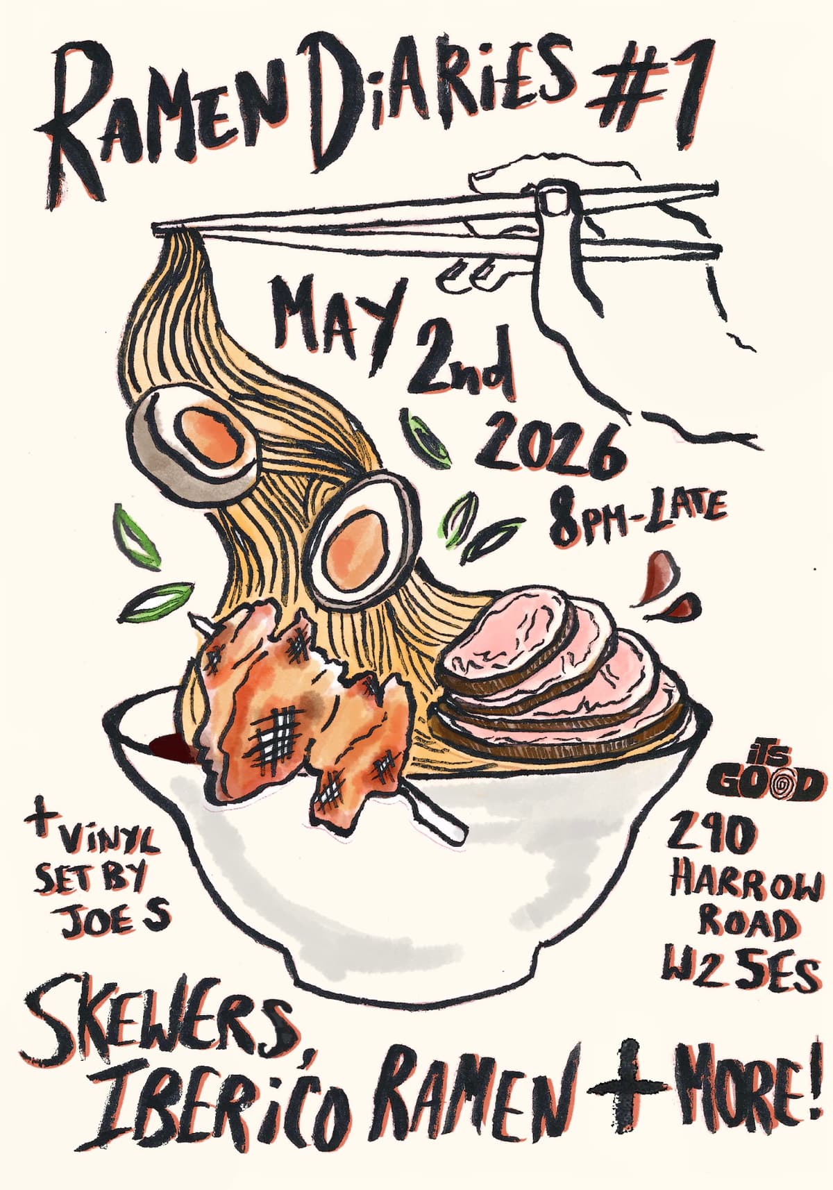 Ramen Diaries #1 — founding flyer