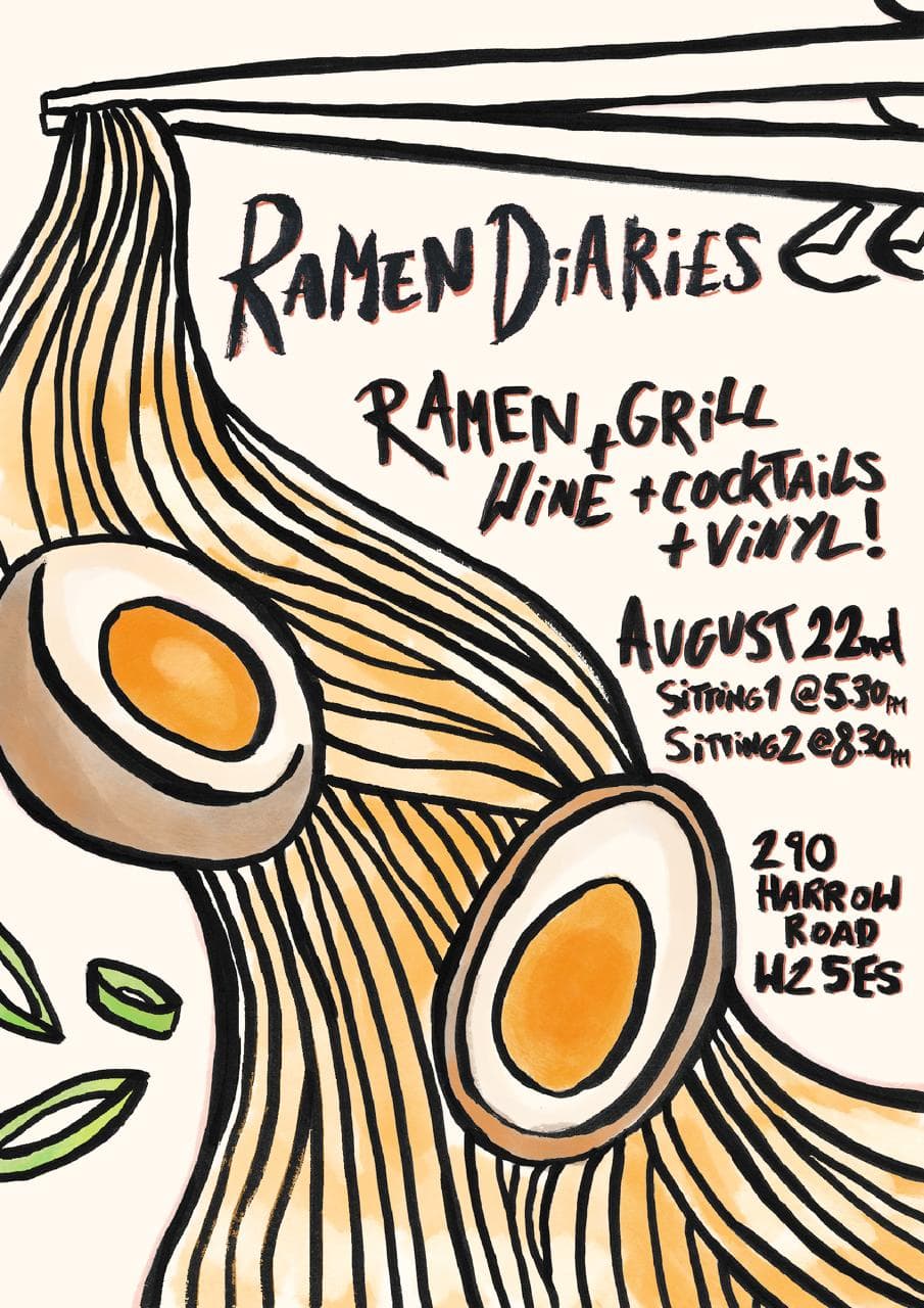 Ramen Diaries #2 — flyer